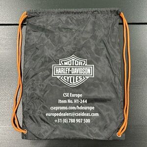 Harley-Davidson Nylon Drawstring Backpack